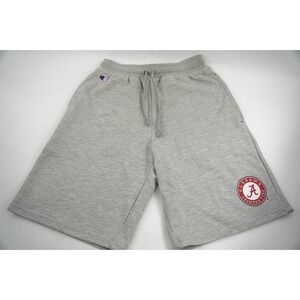 Champion NCAA Alabama Crimson Tide Gray Men's Shorts, Size Small